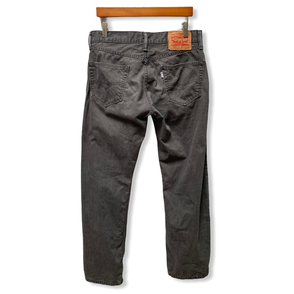 levi's men's 505 white jeans